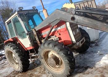 Massey Ferguson MF 698 4×4 z ładowaczem tur