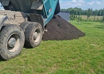 Ziemia ogrodowa przesiewana z transportem od 3.5t do 24t