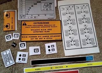 Ursus 2812, 3512, 3514, 4512, 4514, 5312, 5314, 6012, 6014 naklejki zestaw