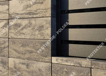 bloczek ogrodzeniowy 50x20 cm pustak płot mur Konekt Joniec