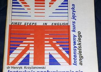 First steps in english. Kurs 13-16 - Henryk Krzyżanowski