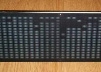 equalizer Matryca 384 LED białe