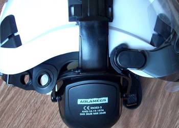 Kask ochronny Aloamegs z akcesoriami