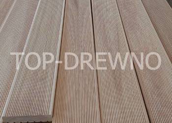 DESKA TARASOWA BEZSĘCZNA podłogowa, modrzew syberyjski 27x145 - 3 m A
