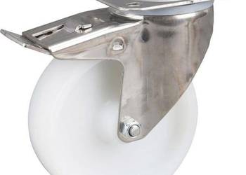 Koła skrętne ze stali nierdzewnej z powierzchnią z tworzywa sztucznego 847…