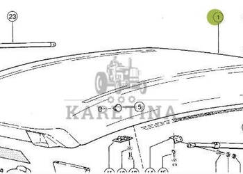 Claas Lexion 460 Maska Dachu Obudowa 0006255445 00 0625 544 5