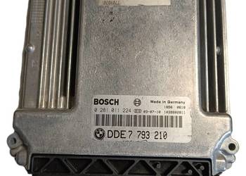 Sterownik silnika komputer Bosch 7793210 BMW 3 E46 2.0d M47N 150KM