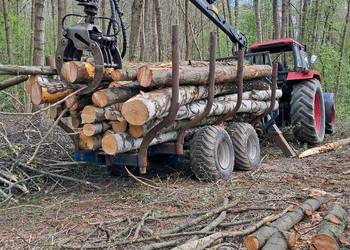 Przyczepa Leśna vreten 8 tonowa hds
