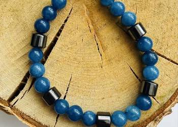 Bransoletka męska  z kamieni naturalnych