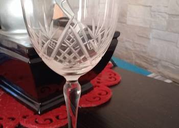 Kieliszki kryształowe do wina