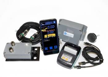 Waga elektroniczna do ładowarek kołowych Z drukarką i gwarancją