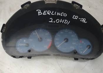CITROEN BERLINGO PEUGEOT PARTNER 2,0HDI licznik zegary  9646433980