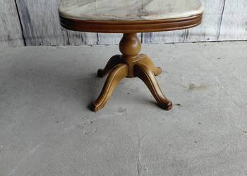 stolik kawowy z kamiennym blatem / 325