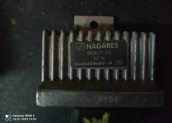 Przekaźnik świec żarowych Nagares 12 v opel Vivaro 2.0cdti