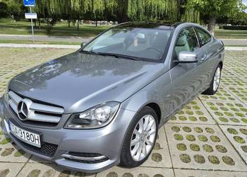 Mercedes C Coupe 1.8 CGI 156 KM | Piękny jasny środek | Rozrząd 206 tys.