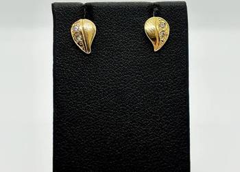 Złote Kolczyki pr. 583 1,26g
