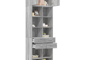 Szafka szary dąb sonoma 70x425x225 cm WM-3281341