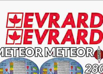 Naklejki na opryskiwacz Hardi Meteor Evrard, mocne i odporne
