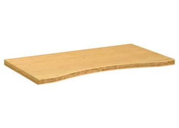 Blat do biurka 100x60x4 cm bambusowy WM-352749