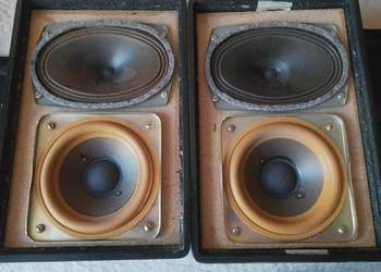 Kolumny retro drewniane głośnikowe RFT Concert 2000