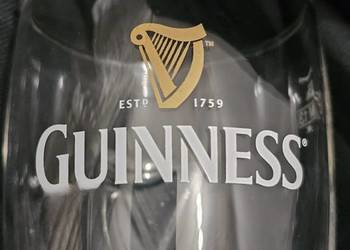 Guinness szklanka pokal kufel piwo 0,5 l Kolekcjonarska