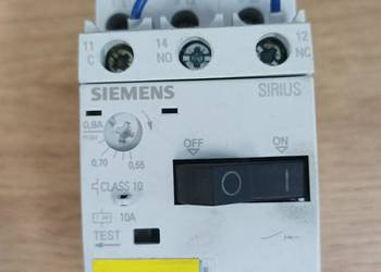 Wyłącznik silnikowy Siemens 3RV1011-OHA10