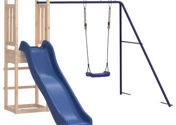 vidaXL Plac zabaw do ogrodu, lite drewno sosnowe(SKU:3155954)