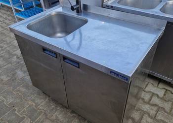 Zlew Gastronomiczny 1 Komorowy Z Drzwiami 100/60/85