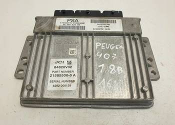 PEUGEOT 407 1.8 16V STEROWNIK SILNIKA 9655997380