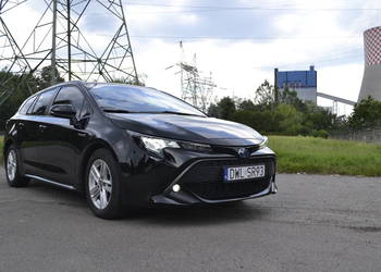 Toyota Corolla 2.0 184KM Hybrid, Carplay,PCS, Tempomat, czarny, Polecam