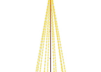 Choinka stożkowa 310 ciepłych białych LED 100x300 cm WM-343490