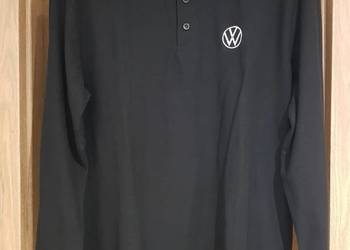 Koszulka męska polo długi rękaw logo Volkswagen