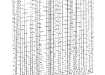 Łukowaty kosz gabionowy 200x50x200/220 cm galwanizowane żelazo WM-153500