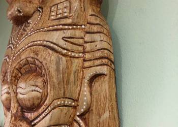 Maska etniczna plemienna Afryka Azja Bali Indonezja Meksyk Peru