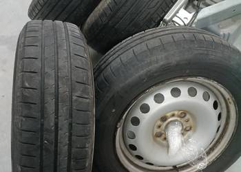 Komplet kół letnich opona + felga stal 4x KANGOO CITAN 15" 5x108 ET 44