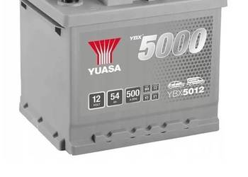 Akumulator 12V 54Ah 500A Prawy Plus Yuasa Silver  Szczecin