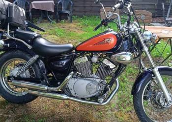 Virago 125 rok 2001 przebieg 14500 oparcie kufer