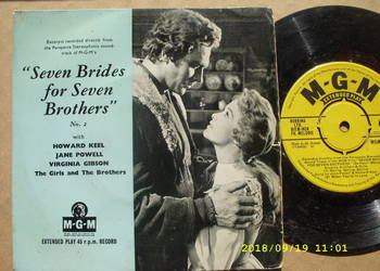 SEVEN BRIDES FOR SEVEN NR.1 i NR.2 ;2 Single, winyl.