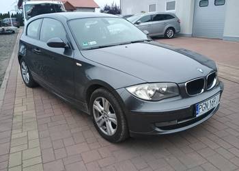 BMW E87 Lift 116i 122KM 2008r ŁADNA ZAREJESTROWANA KLIMATRONIK 6-biegów