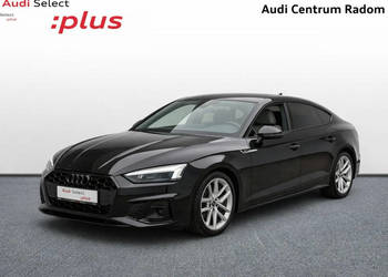 Audi A5 Sportback 45TFSI 265 KM Quattro Sline B&O MatrixLed Tempopmat Kame…