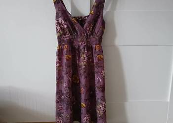 Letnia sukienka damska H&M na ramiączkach - kwiaty Letnia sukienka damska H&M na ramiączkach - kwiaty