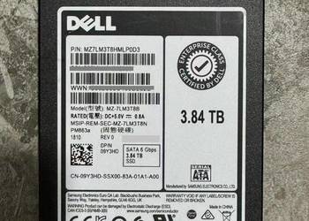 Dysk SSD Samsung PRO PM863a 3.84TB 3840GB 4TB BOX CM471 USB DELL TLC SATA