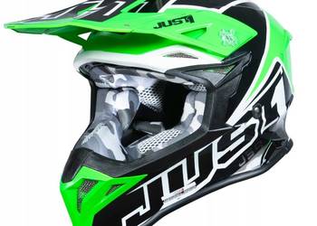 Kask kaski motocyklowy Cross Quad Motor S M L XL z homologacją NOWY