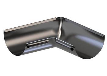 Krop narożnik wewnętrzny 130 mm czarny metal