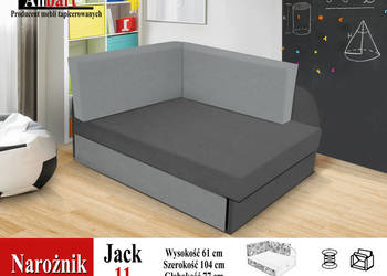 Kolorowa sofa dziecięca rozkładana – PRODUCENT
