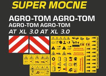 Naklejki Agro tom różne modele super mocne zamienniki