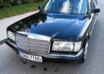 Karawan Mercedes-Benz Klasa S 300 SE 2.8, Oldtimer 1986, włoska zabudowa