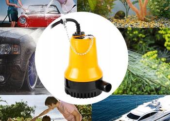 POMPA wody.12V - 3600L.Staw.Basen.Yacht.Oczko.Brudna woda.