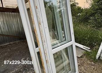 Okna 86x229wys balkonowe