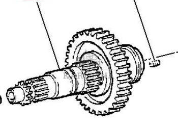 Massey Ferguson 8470 8480 Wał Kosza Sprzęgłowego CZĘŚCI 822100220520